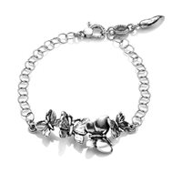 Bracciale Giovanni Raspini Donna Farfalle in Argento 09547